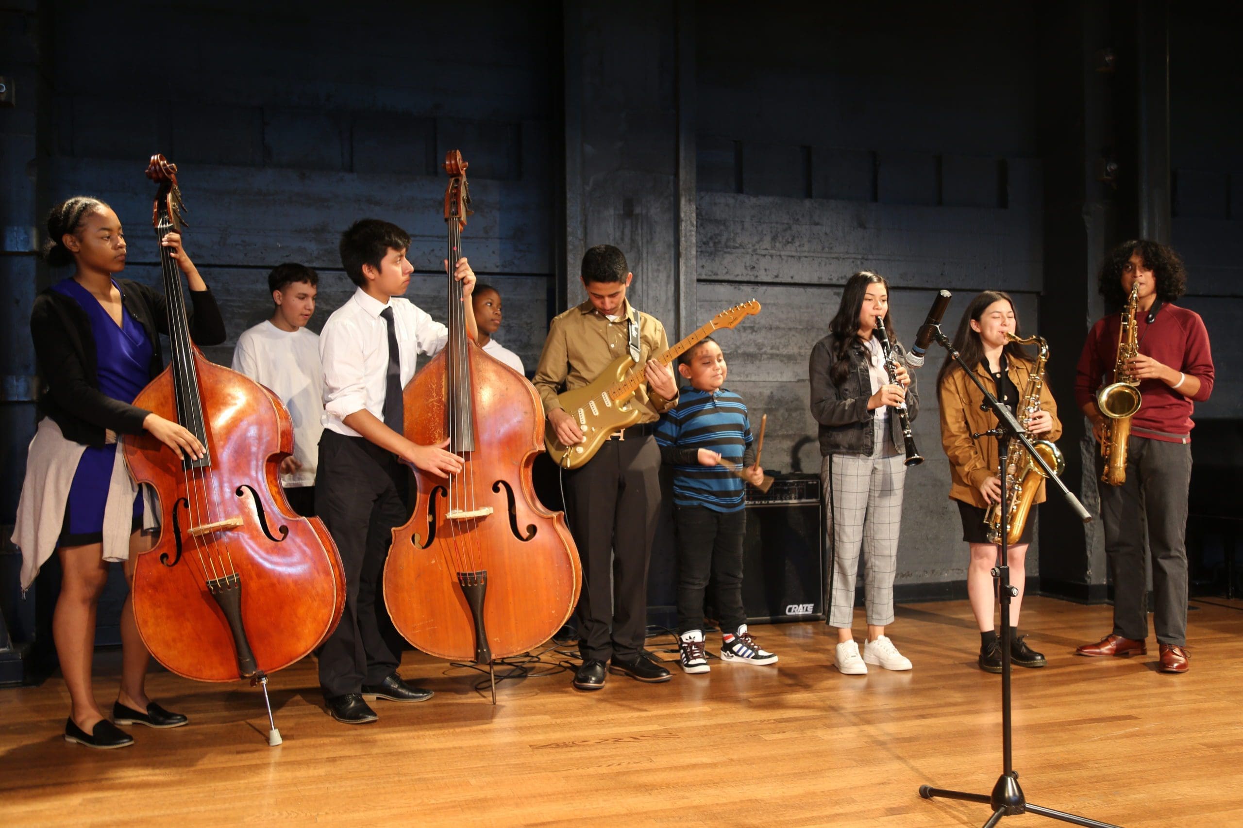Youth Jazz I | Ages 12-18 | Wednesdays 4:30-6:00pm